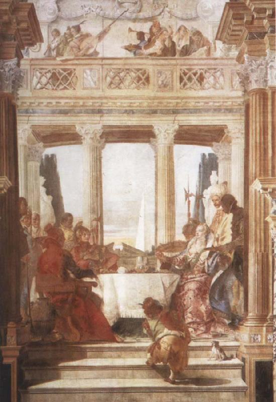 The Banquet of Cleopatra, Giovanni Battista Tiepolo